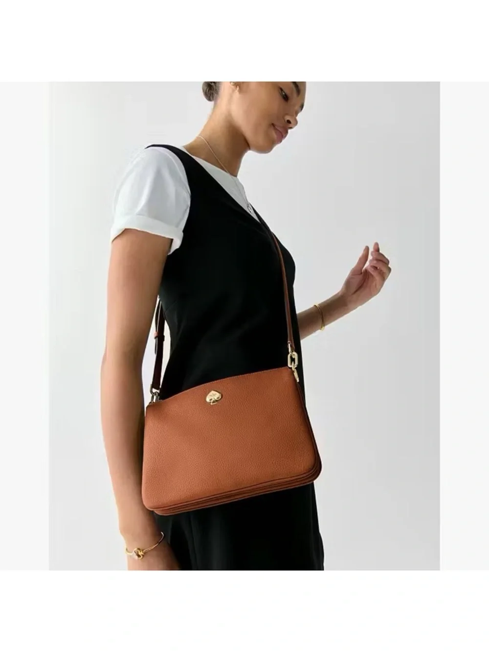 Kate Spade Kayla Small Triple Compartment Crossbody Bag_5